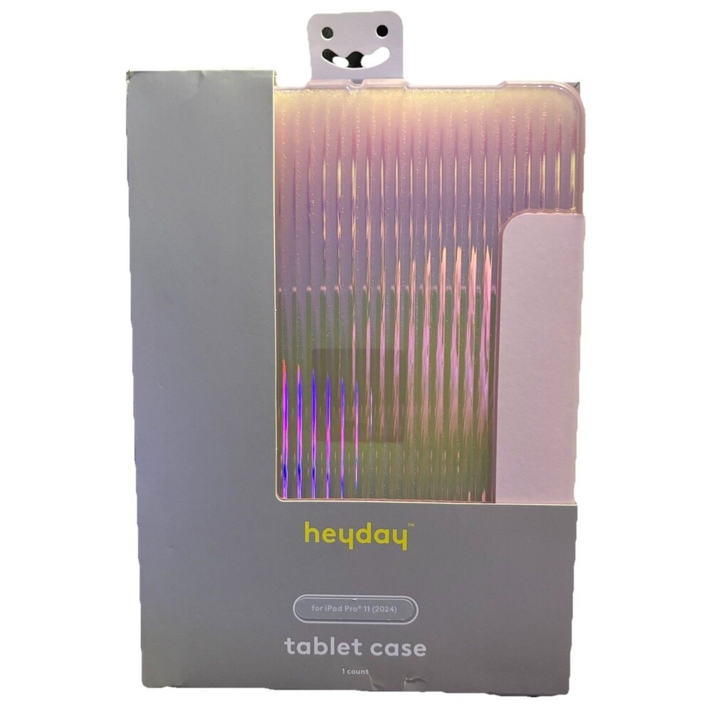 heyday Stand Case for iPad Pro 11 (2024) Multicolor Tri-Fold Stylus Holder